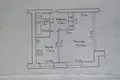 1 room apartment 35 m² Mazyr, Belarus