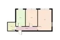 Appartement 2 chambres 44 m² Olsztyn, Pologne
