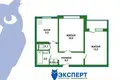 Квартира 2 комнаты 51 м² Минск, Беларусь