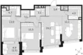 Appartement 3 chambres 85 m² Moscou, Fédération de Russie