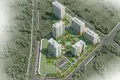 Residential complex New residence with a swimming pool, green areas and a tennis court, Istanbul, Turkey