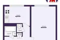 Wohnung 1 zimmer 35 m² Minsk, Weißrussland