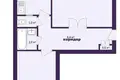 Apartamento 2 habitaciones 52 m² Minsk, Bielorrusia