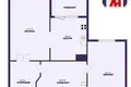 2 room apartment 58 m² Minsk, Belarus