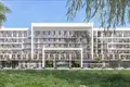 Residential complex New Laya Courtyard Residence with swimming pool and a roof-top lounge area close to the golf club, Dubai Studio City, Dubai, UAE