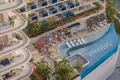 Complejo residencial New residence Samana Lake Views with swimming pools and lounge areas close to a highway, Production City, Dubai, UAE