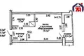 Wohnung 1 zimmer 31 m² Kopishche, Belarus