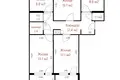 Apartamento 4 habitaciones 77 m² Minsk, Bielorrusia