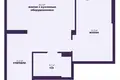 Appartement 2 chambres 53 m² Minsk, Bélarus