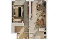 1 room apartment 42 m² Dubai, UAE