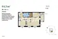 2 bedroom apartment 65 m² Kuopio sub-region, Finland