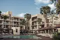 Kompleks mieszkalny Residential complex with garden and views of the town, sea and swimming pool, Paralimni, Cyprus