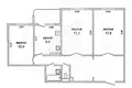 Appartement 3 chambres 80 m² Muchaviecki sielski Saviet, Bélarus
