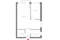 Mieszkanie 2 pokoi 45 m² Warszawa, Polska