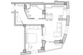2 room apartment 66 m² in Minsk, Belarus