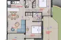 2 bedroom apartment 80 m² Chloraka, Cyprus