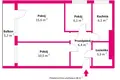 Appartement 3 chambres 48 m² Poznan, Pologne