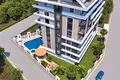 Mieszkanie 2 pokoi 59 m² Alanya, Turcja