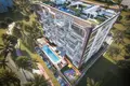 Residential complex Luxury penthouses in the new complex Bonds Avenue Residences with swimming pools, mini golf and gardens, Dubai Islands, Dubai, UAE