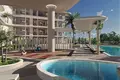 Complexe résidentiel New Boulevard Residence with a swimming pool and a spa area, Dubailand, Dubai, UAE