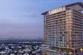Wohnkomplex Exclusive residences in the new complex Barari Heights with an infinity pool, spa areas and kids' playgrounds, Majan, Dubai, UAE
