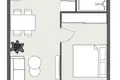 Apartamento 2 habitaciones 49 m² Klaipeda, Lituania