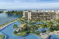 Kompleks mieszkalny New residential complex on the lagoon shore near Bang Tao beach, Phuket, Thailand