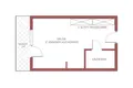 Appartement 1 chambre 28 m² en Cracovie, Pologne