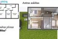 House 87 m² Slengiai, Lithuania