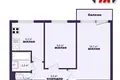 Mieszkanie 2 pokoi 39 m² Mińsk, Białoruś