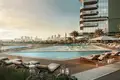 Wohnkomplex New high-rise residence Claydon House with three swimming pools, a lagoon and a promenade, Nad Al Sheba 1, Dubai, UAE