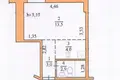 Apartamento 1 habitación 24 m² Odesa, Ucrania