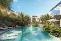 Complejo residencial New complex of townhouses Watercrest with swimming pools, Meydan, Dubai, UAE