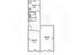 Квартира 2 комнаты 44 м² Мухавецкий сельский Совет, Беларусь