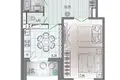 Mieszkanie 1 pokój 45 m² Mińsk, Białoruś