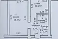 Квартира 1 комната 38 м² Мозырь, Беларусь