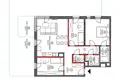 2 bedroom apartment 87 m² Poznan, Poland