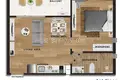 Wohnung 1 Schlafzimmer 36 m² Sakhu, Thailand
