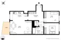 Квартира 3 комнаты 78 м² в Варшаве, Польша