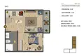 Квартира 2 комнаты 53 м² Орхангази, Турция