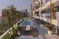 Residential complex The Ritz Carlton Residences — luxury apartments by MAG with gardens and a marina close to Burj Khalifa in Dubai Creekside