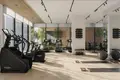 Complexe résidentiel New Odessa Residence with a swimming pool, tennis courts and lounge areas 5 minutes away from the park, Town Square, Dubai, UAE