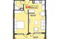 1 bedroom apartment 49 m² Adlia, Georgia