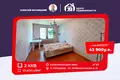 Appartement 2 chambres 47 m² Haradzisca, Biélorussie