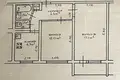 2 room apartment 47 m² Homel, Belarus