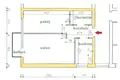 2 room apartment 38 m² Poznan, Poland