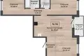 4 room apartment 77 m² Kalodziscanski sielski Saviet, Belarus