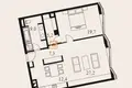 1 room apartment 82 m² Moscow, Russia