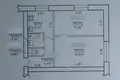 2 room apartment 40 m² Barysaw, Belarus