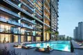 Residential complex Modern residence Onyx with a swimming pool and around-the-clock security, JVC, Dubai, UAE